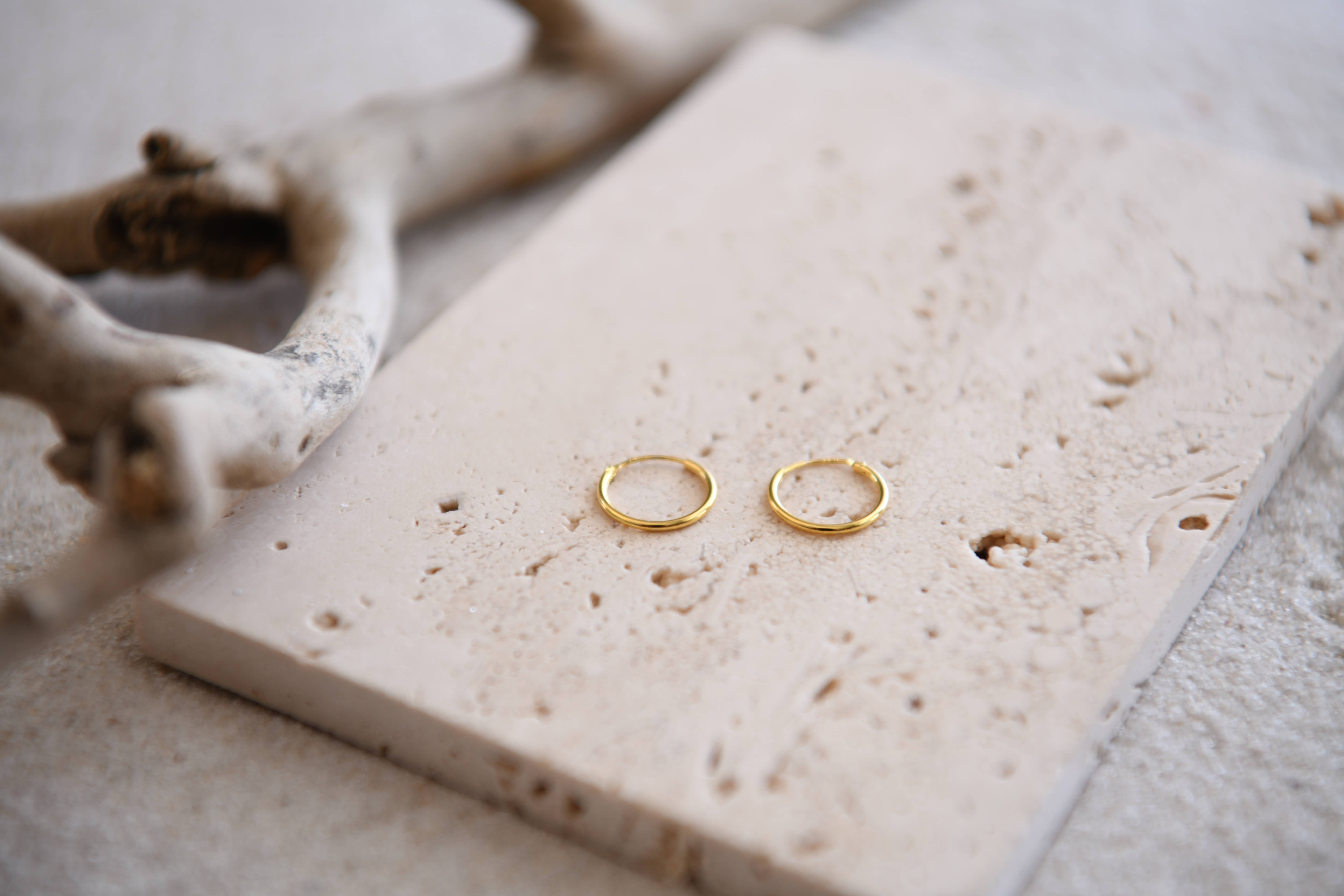 Cecelia Designs Jewelry - Wholesale Huggie Earrings - Gold Plated Lightweight Huggie Earrings 7