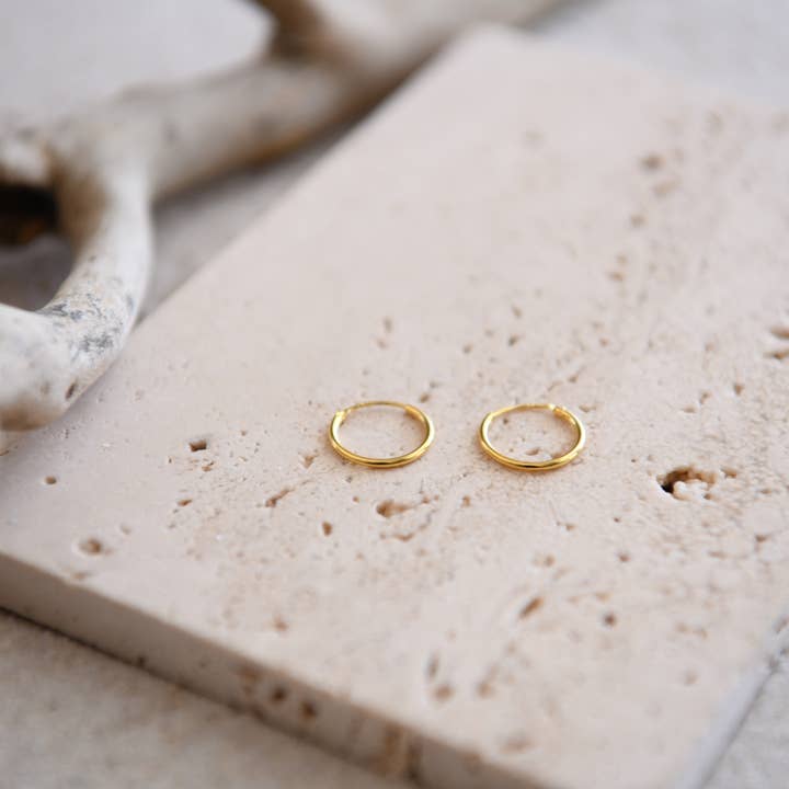 Cecelia Designs Jewelry - Wholesale Huggie Earrings - Gold Plated Lightweight Huggie Earrings 7