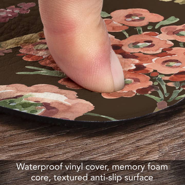 CounterArt/Highland Home/Thirstystone/CoasterStone - Wholesale Vloermat - Comfortabele vinylvloermat „Floral Study” 30" x 20"