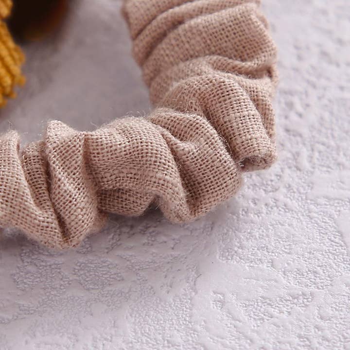 KiddieKickz - Wholesale Scrunchie – kids - Kid Girl Flower Decor Scrunchies14