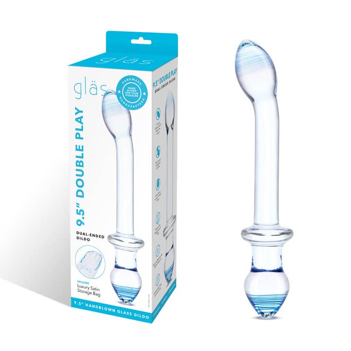 9.5" Double Play Dual-Ended Dildo for wholesale by Lux Fetish Store
