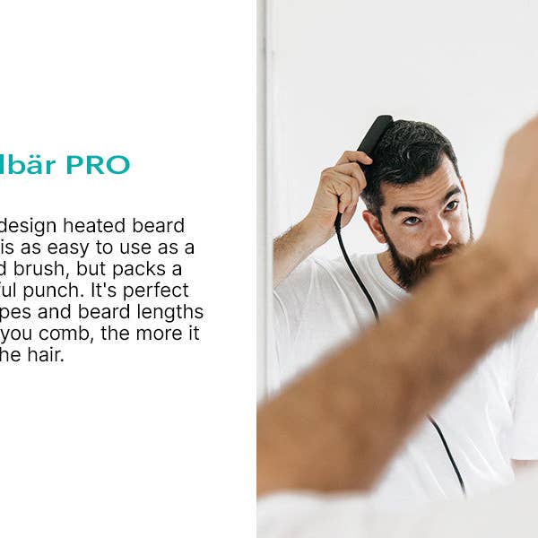 Parlor - Vente Peigne/brosse à cheveux - Kuschelbär® Pro-Edition - Lisseur cheveux et barbe Parlor2