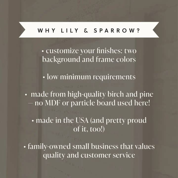 Lily and Sparrow - Wholesale Sign - Life Is Amazing, Wood Arch5