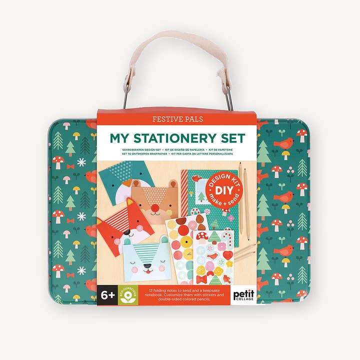 Chronicle Books - Wholesale DIY Craft Kit - Kids - Festive Pals My Stationery Set