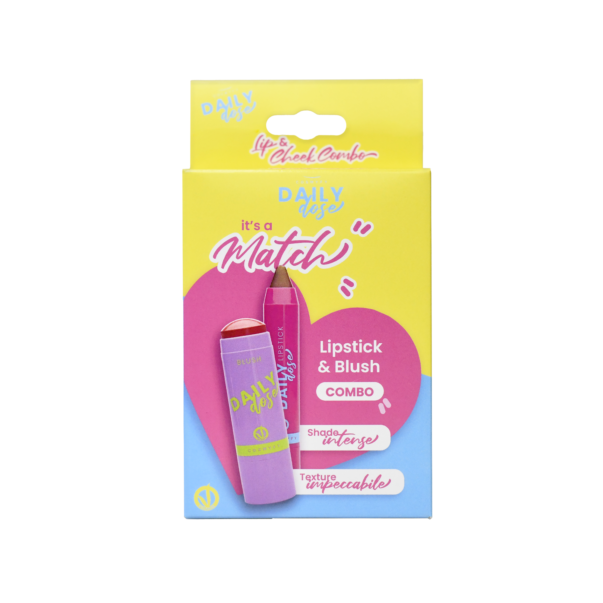 Daily Dose - Cosmyfy - Venta al por mayor Barra de labios - Combo Labios y Mejillas - La idea de regalo perfecta para Navidad1