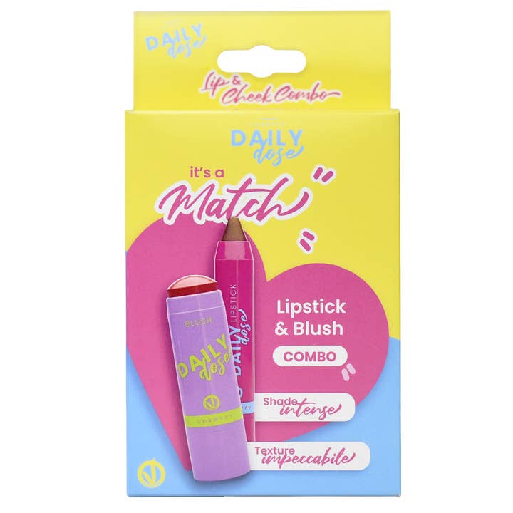 Daily Dose - Cosmyfy - Wholesale Lipstick - Lip & Cheek Combo - L'idea regalo perfetta per Natale1