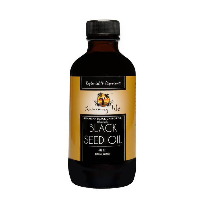 Sunny Isle Jamaican Black Castor Oil Infused with Black Seed Oil - 4oz for wholesale by Sunny Isle
