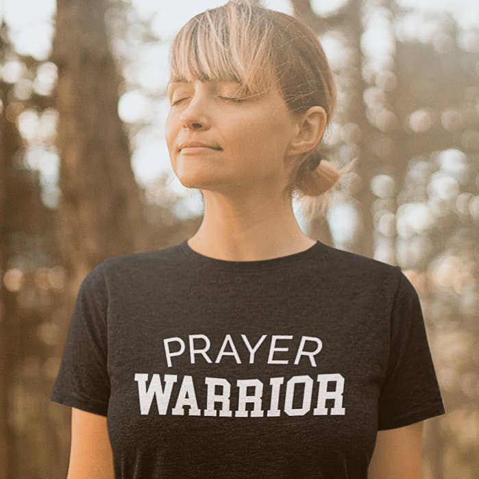 Prayer Warrior shirt voor wholesale door The Simplysaid Store