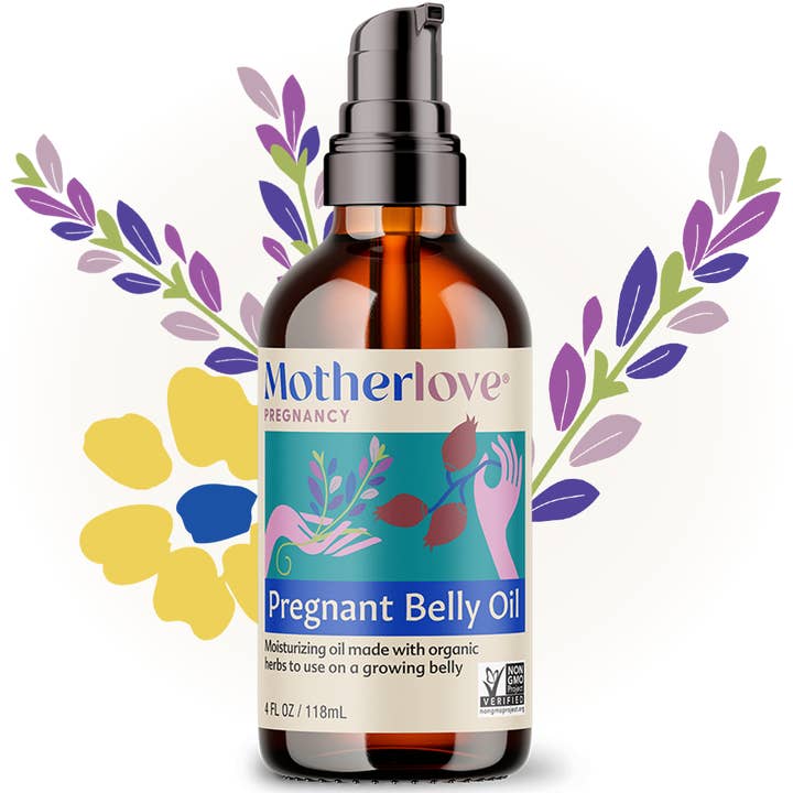 Pregnant Belly Oil for wholesale by Motherlove