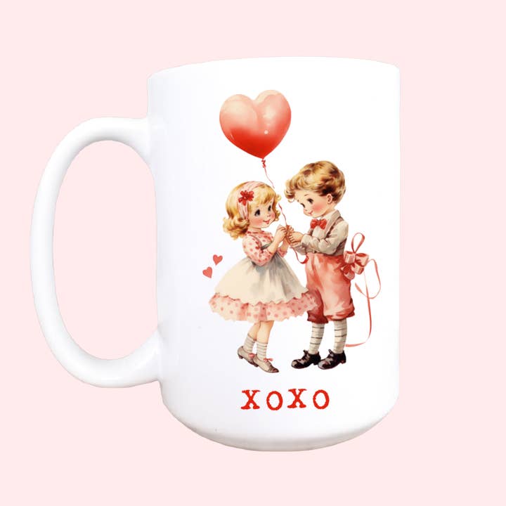 Mug and Mini - Wholesale Coffee Mug - Valentines day mug, Valentine mug, XOXO, coffee mug