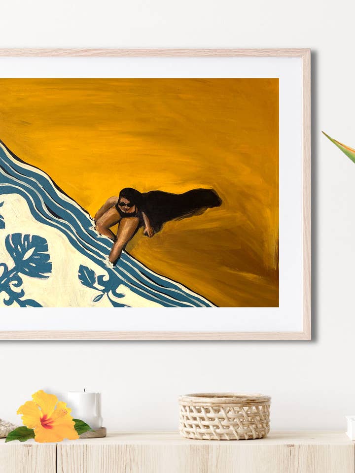 Dipping in Matted Print for wholesale by Paradise Now Hawaiʻi