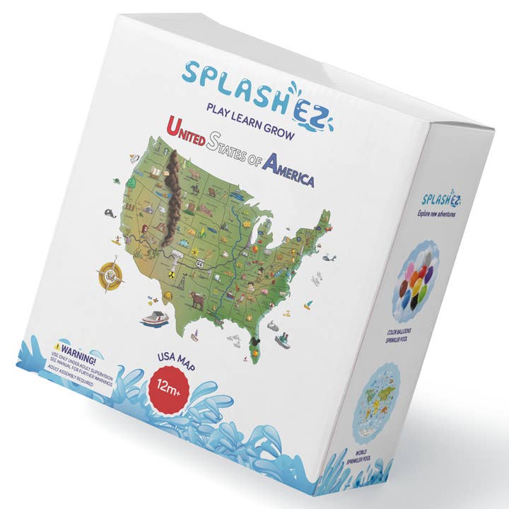 SplashEZ - Wholesale Beach/Pool Toy - Kids & Baby - Splash Pad, Baby Pool & Sprinkler, Outdoor Water Summer Toy7