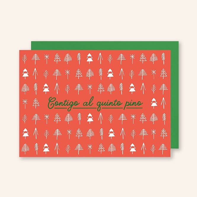 Ansichtkaart „Contigo Al Quinto Pino” voor wholesale door UO