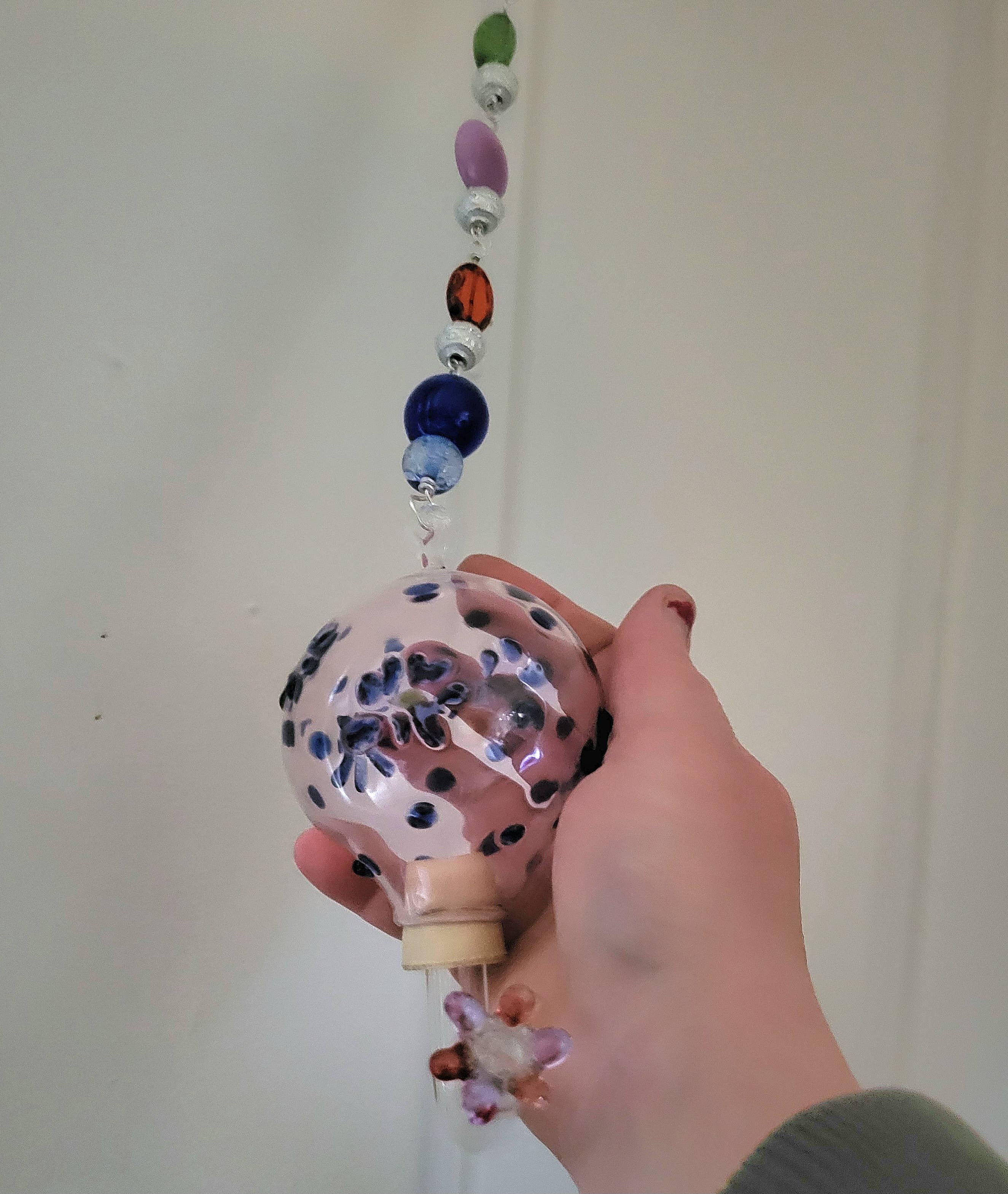 AB Glass Designs - Wholesale Bird Feeder - Blown Glass Hummingbird Feeder7