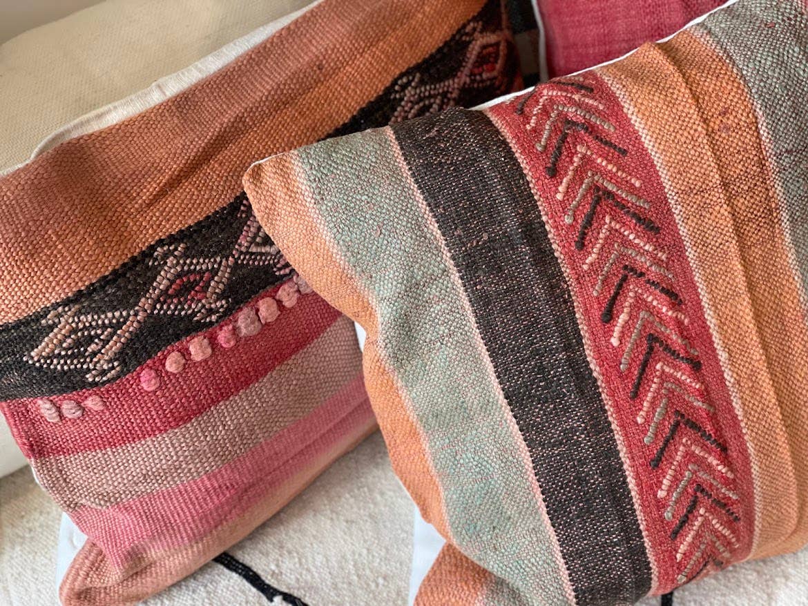 NOMAD BY LIV - Wholesale Throw Pillow Cover - Nomad by LIV -  handgemaakte Kilim Kussenhoezen, kleurrijk6