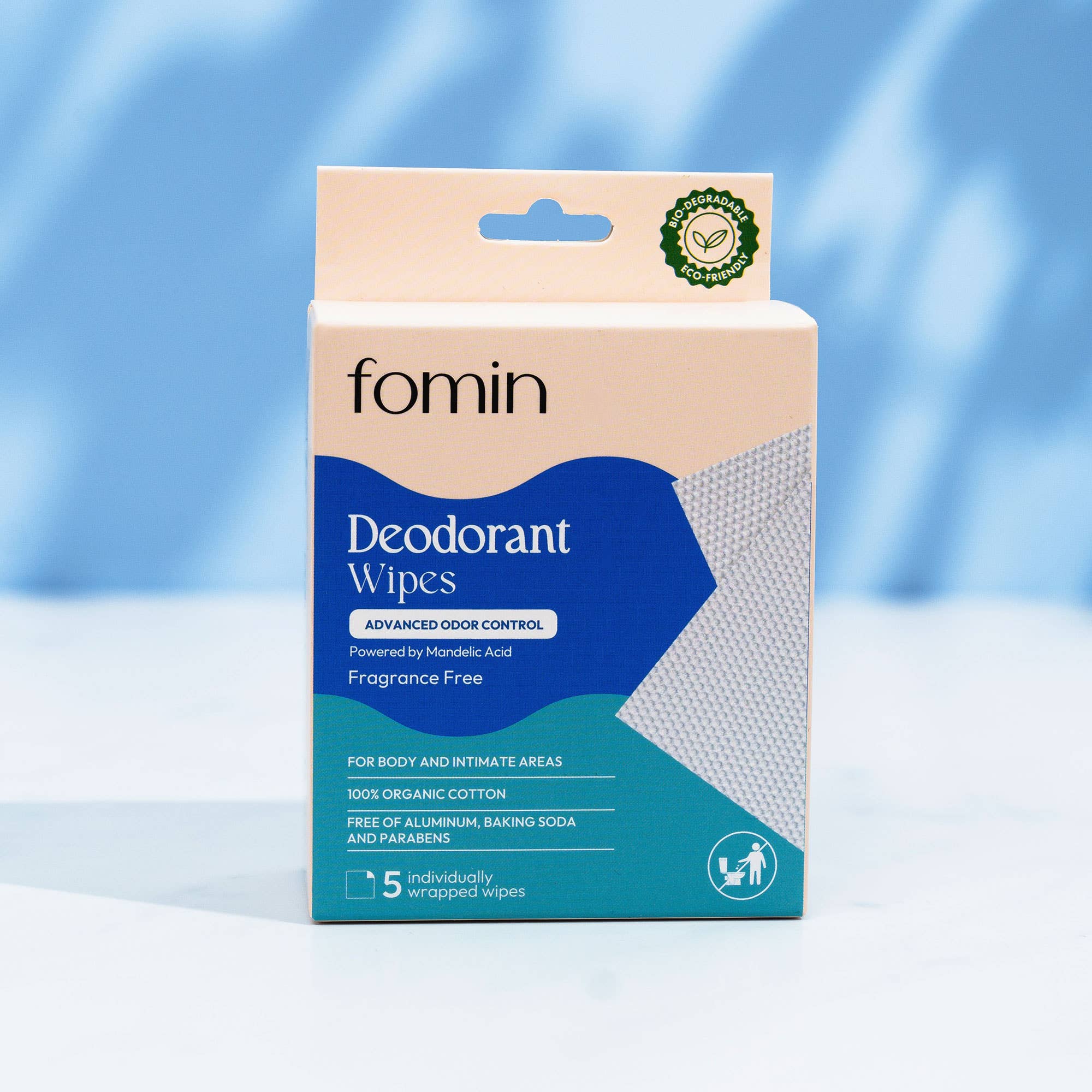 Fomin - Wholesale Face & Body Wipes - Acidified Deodorant Wipes7