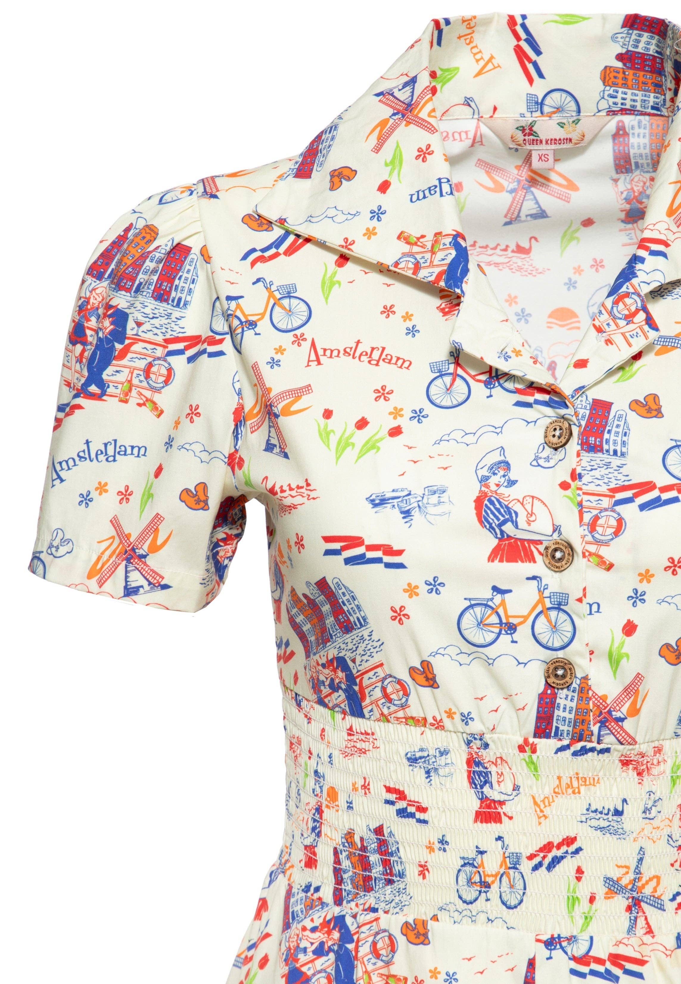 Offwhite Amsterdam swing dress for wholesale on Faire2