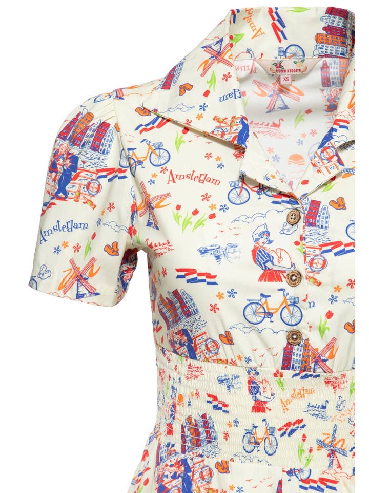 Offwhite Amsterdam swing dress for wholesale on Faire2