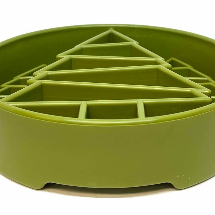 Pine Tree Design eBowl Enrichment Slow Feeder Bowl for Dogs for wholesale on Faire5