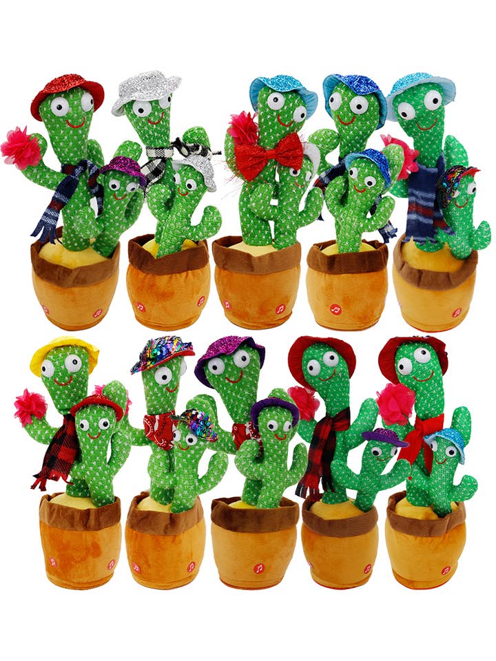 Giocattolo Double Fiesta Sombrero Cactus che imita il suono per la vendita all'ingrosso da parte di Cap Zone