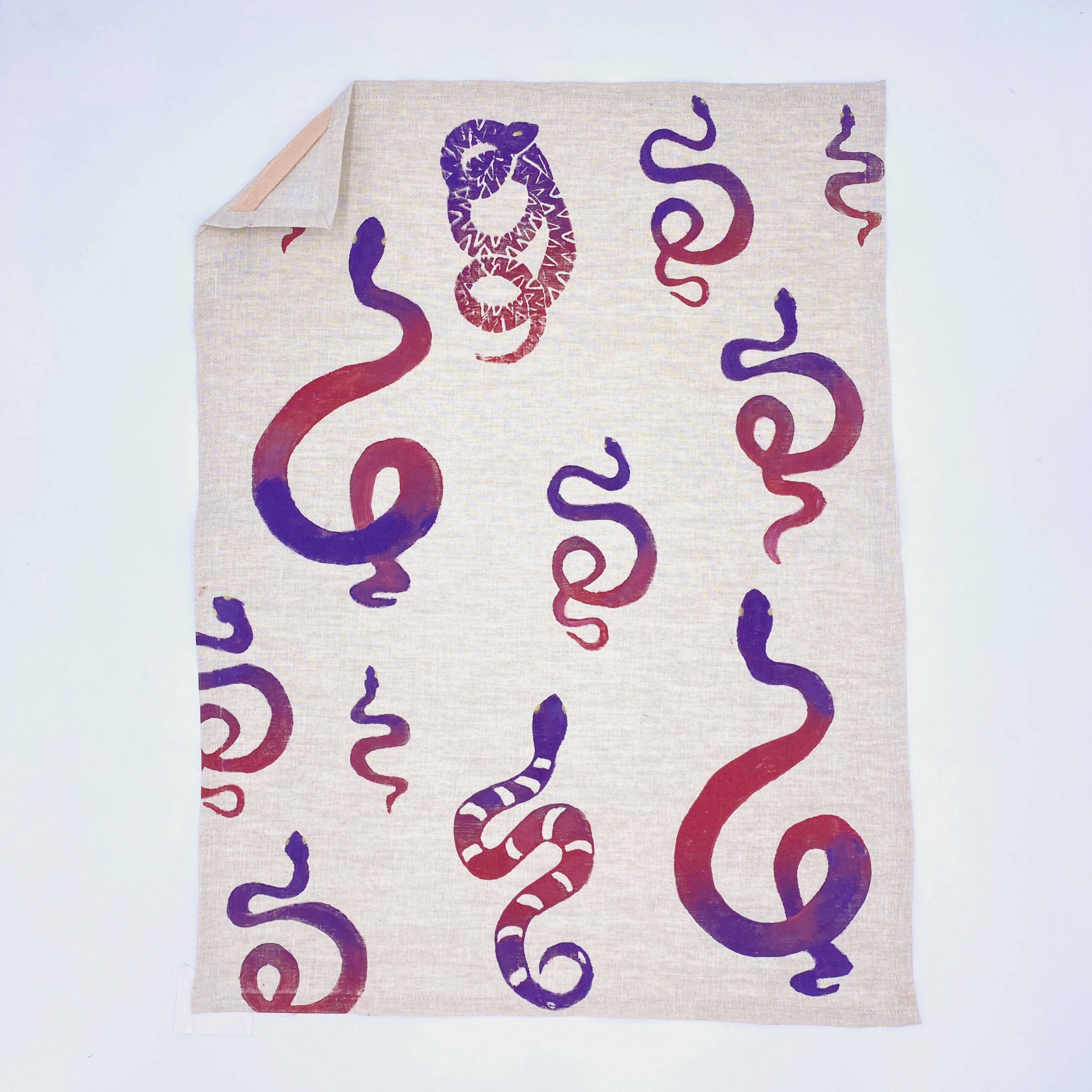 Tulusa - Wholesale Tea Towel - -Savvy Serpent Linen Tea Towels6