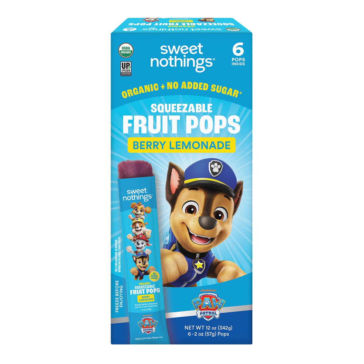 Sweet Nothings - Wholesale Fruit Snacks - Berry Lemonade Squeezable Fruit Pops - Freeze At Home5