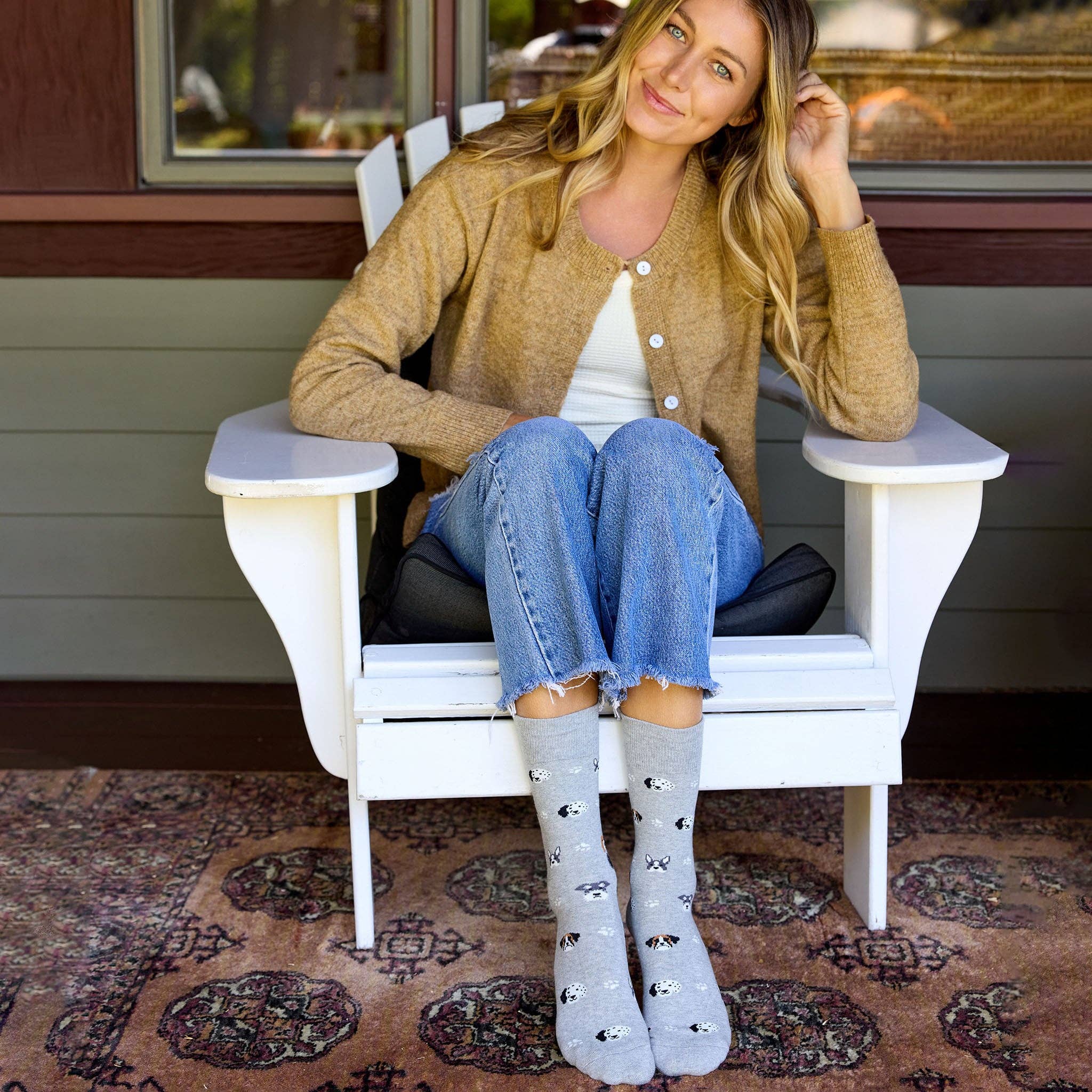 Conscious Step - Wholesale Socks - Unisex - Socks that Save Dogs (Hound Headshots)2