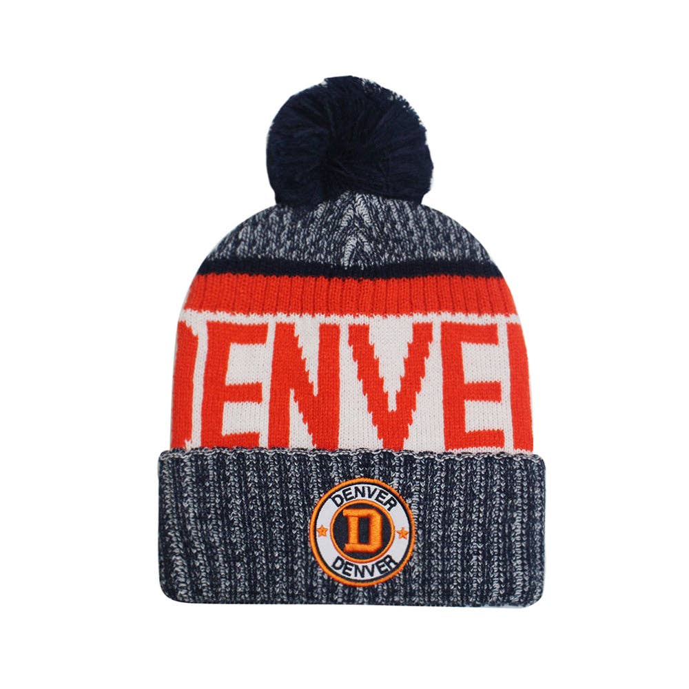 ChoKoLids - Vente Bonnet – unisexe - Bonnets à pompons brodés Football Sports City6