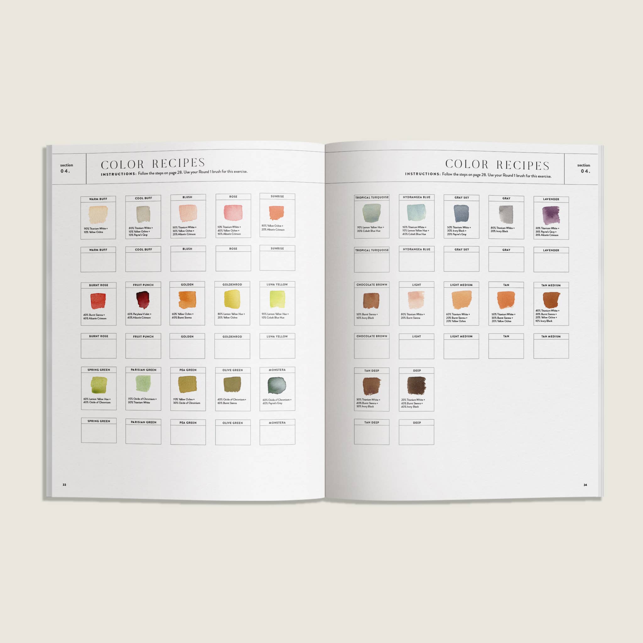 Penguin Random House LLC - Wholesale Painting/Drawing - Watercolor Workbook 34