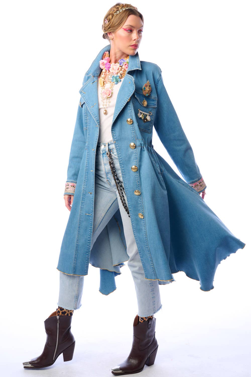 Aratta | Women's Fashion - Wholesale Coat - Women's - Monte Carlo Denim Coat1