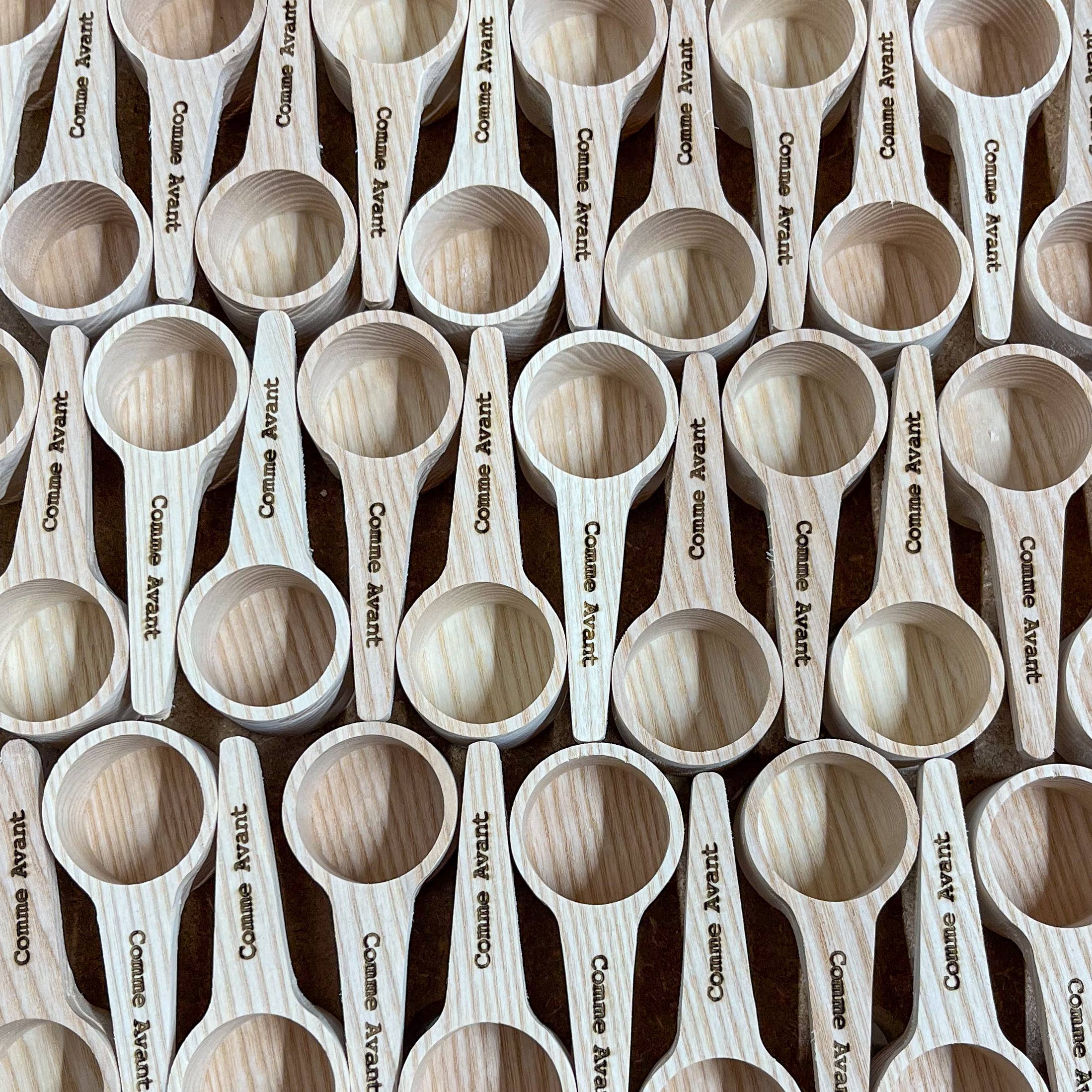 Madera Makers - Vente Cuillère doseuse - Cuillères doseuses en bois de frêne de Bourgogne FSC5