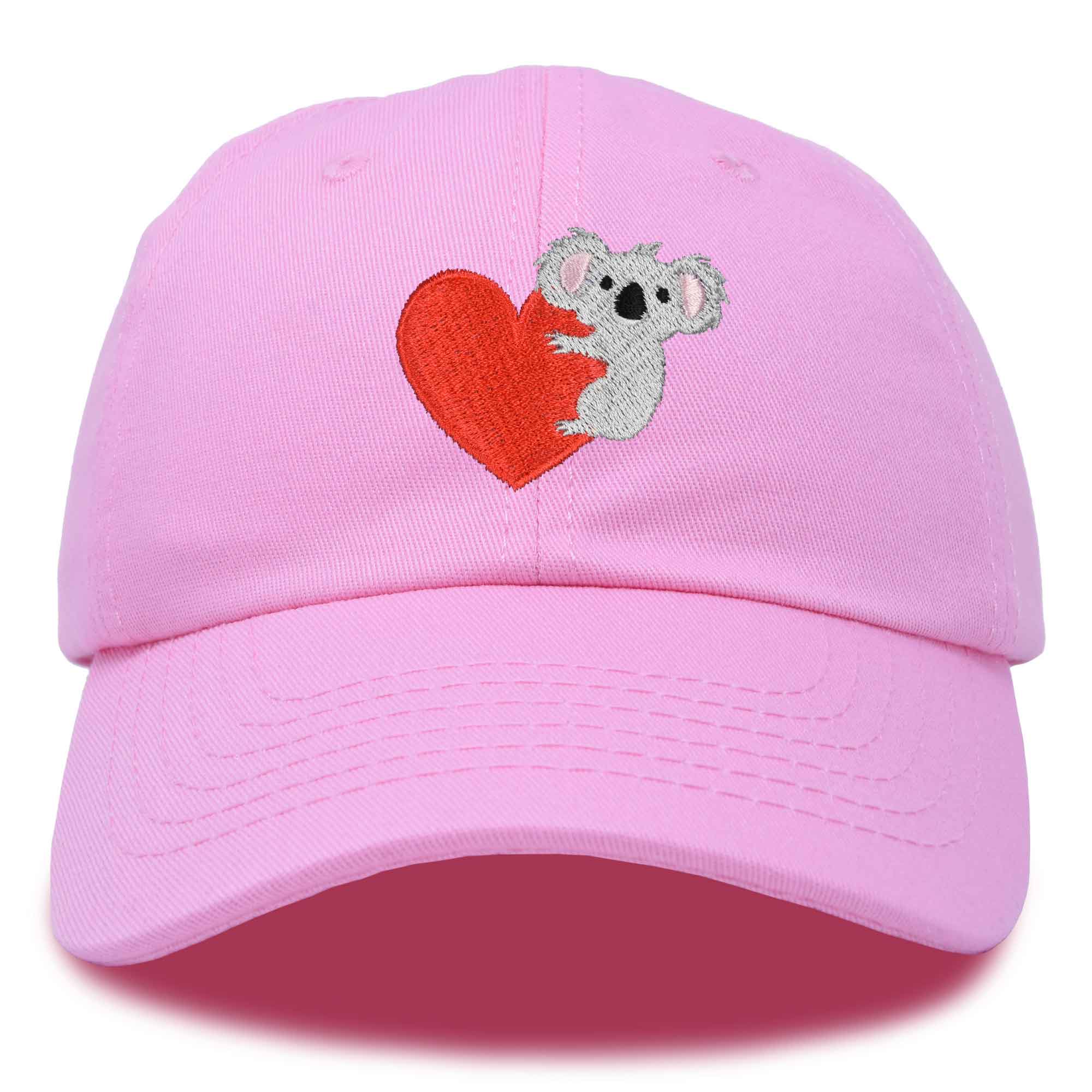 Dalix - Wholesale Baseball Cap - Women's - DALIX Cute Koala with Heart Hat Womens Embroidered Ball Cap12