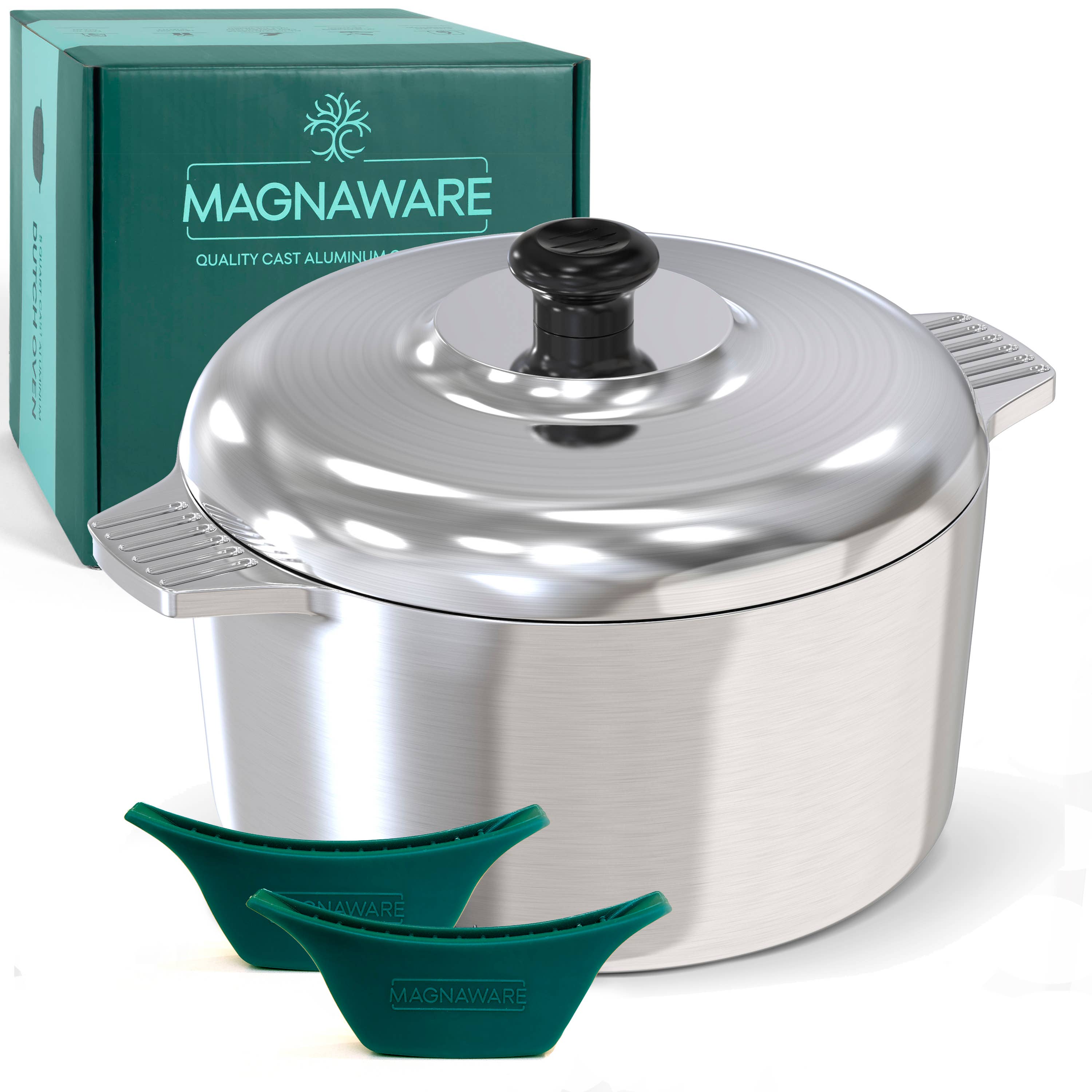 Magnaware - Wholesale Cooking pot - Cast Aluminum Dutch Oven with Lid1