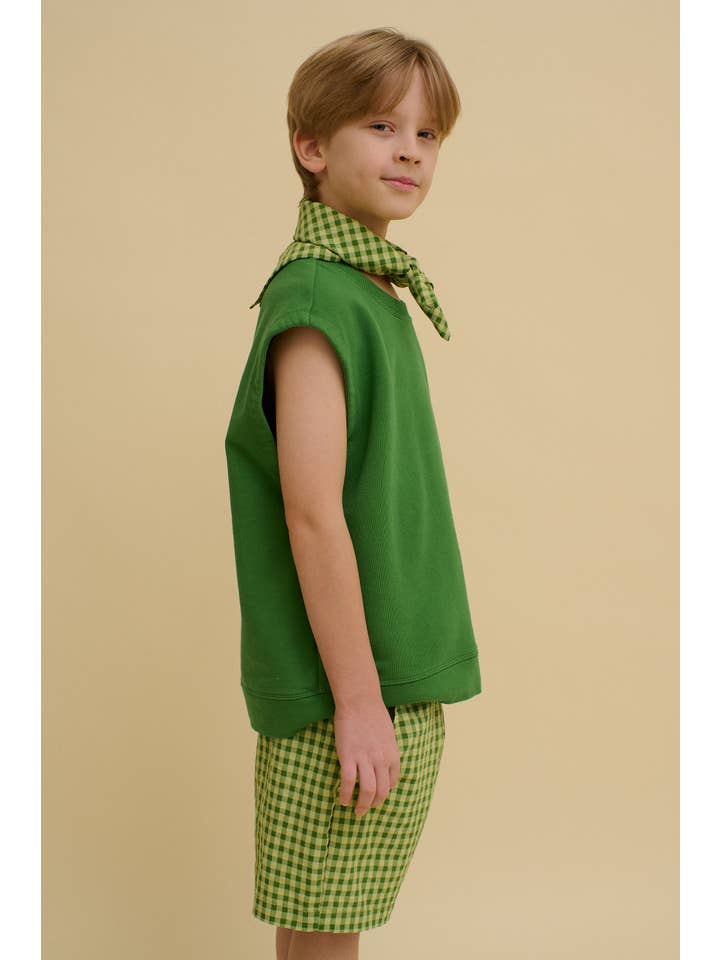 Grøn TERNEDE SHORTS for engroshandel på Faire3