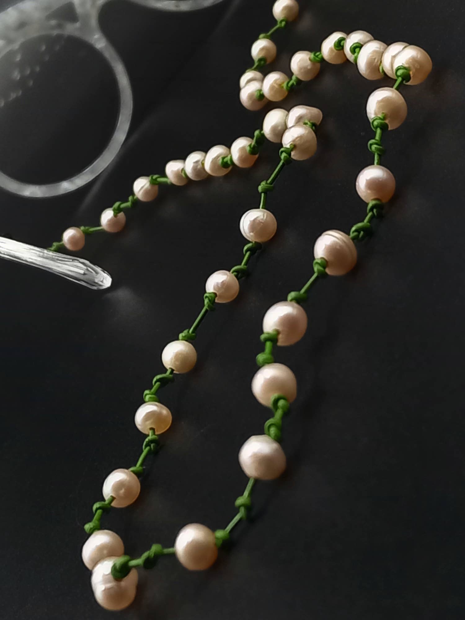 MiCuelga - Wholesale Eyewear Cases & Holders - Women's - PERLA Helena Rose in Green LEATHER for Glasses6