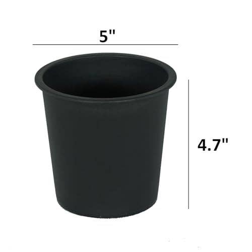 BlakOutlet - Wholesale Plant pot - 5' Round Nursery Plant Pot - Garden Plastic Pots with Drainage4