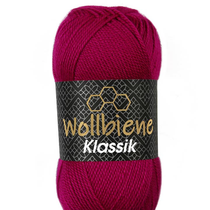 Wollbiene - Wholesale Yarn - Wollbee classic knitting wool uni colors crochet wool 100g