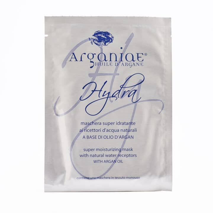HYDRA Moisturizing Sheet Mask for wholesale by ARGANIAE Naturkosmetik
