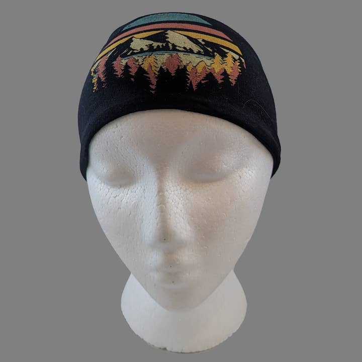 HW111 - Envoltura para la cabeza Mountain Palette para venta al por mayor de Gem City Attire