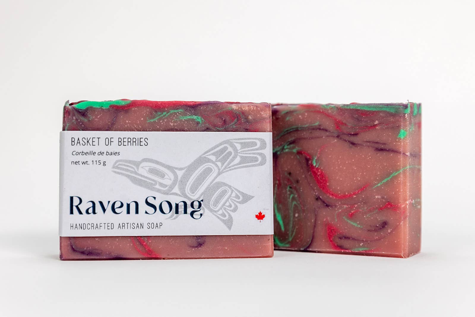 RavenSong Soap & Candle - Vendita all'ingrosso Saponette - Sapone Cesto di Bacche | Fragola Selvatica + Mela + Viola2