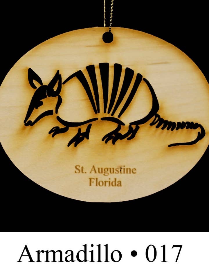 Ornement Armadillo pour la vente par TimberCharms®