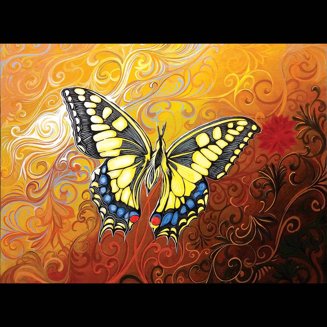 Sunny Days - Wholesale Everyday Greeting Card - Dancing Butterfly1