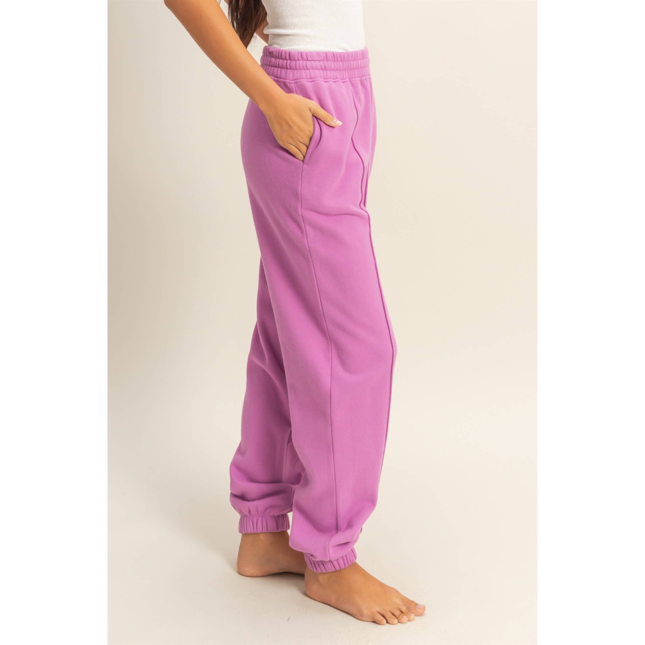 HYFVE - Wholesale Lounge joggingbroek/joggingbroek - Dames - Hoog getailleerde pintuck joggingbroek6