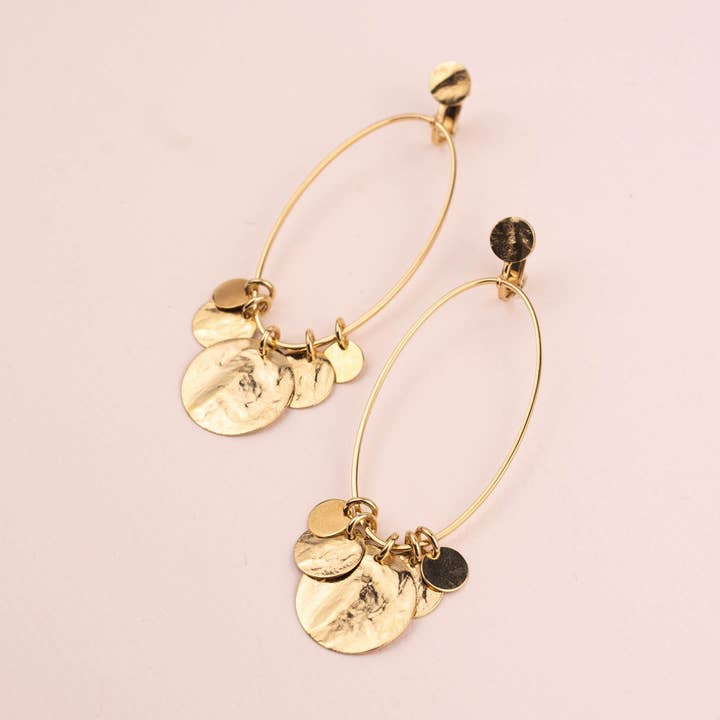 Boucles D'Oreilles Clips La Remarquée Laurence M - Sélection pour la vente par Aymee