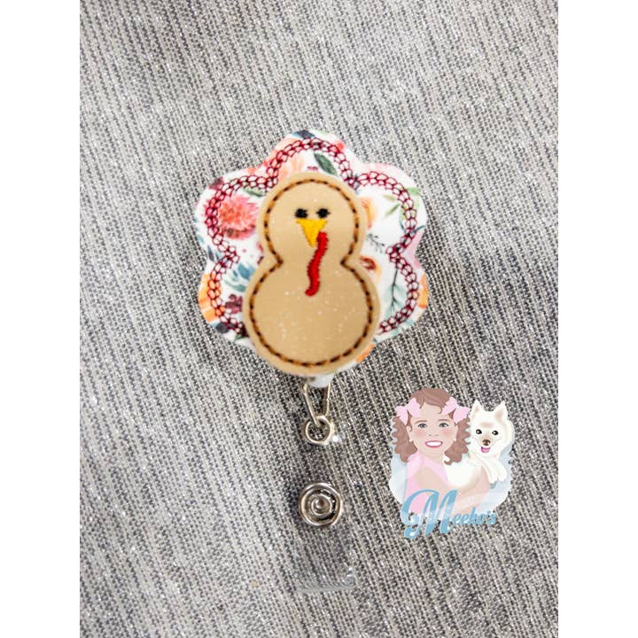 Meeko’s Must Haves - Wholesale Badge-accessoire - Dames - ID-badge voor Thanksgiving-verpleegster in Turkije met clip