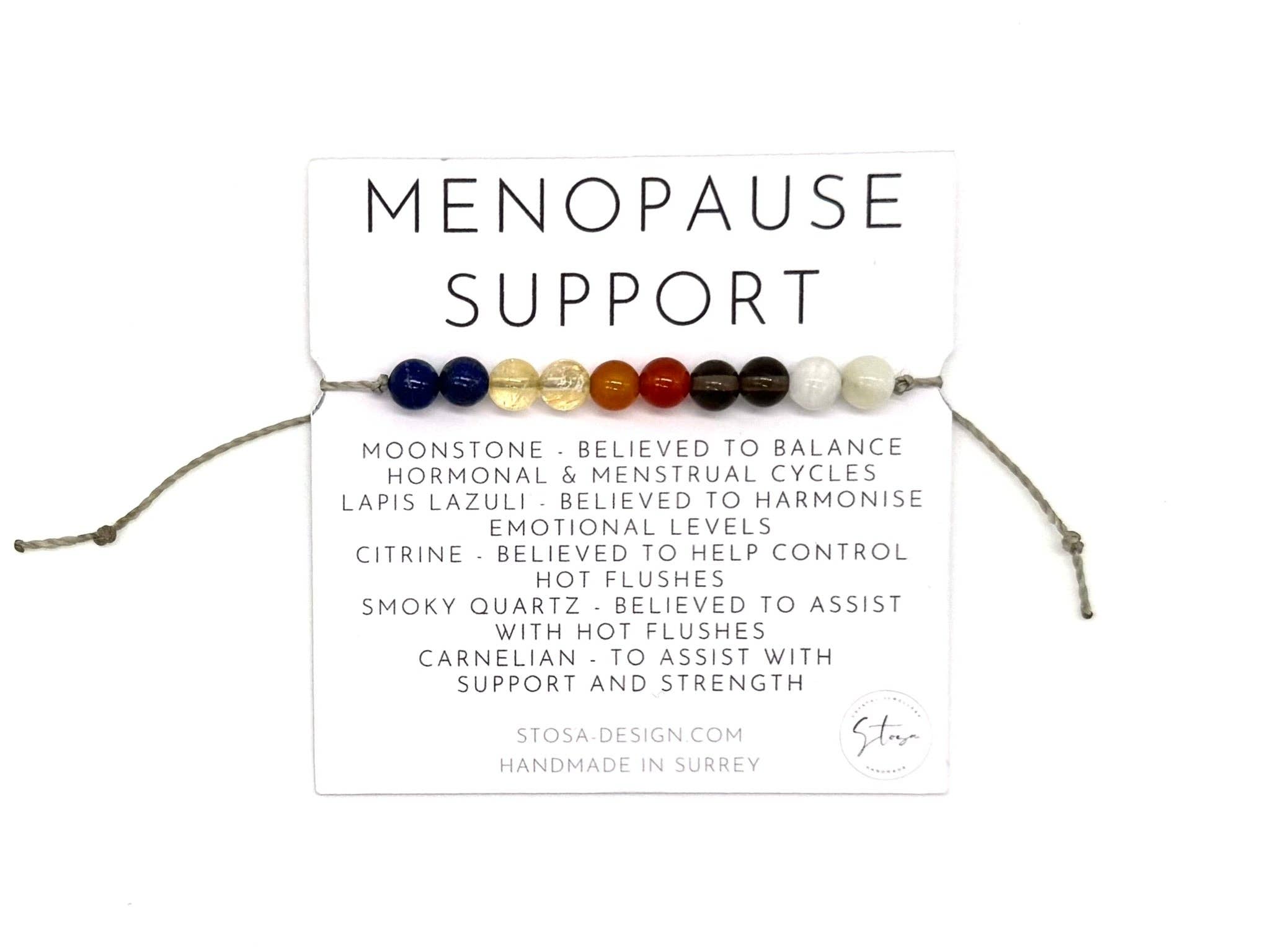 STOSA – wholesale Pärlarmband – Menopausstöd Kristallarmband