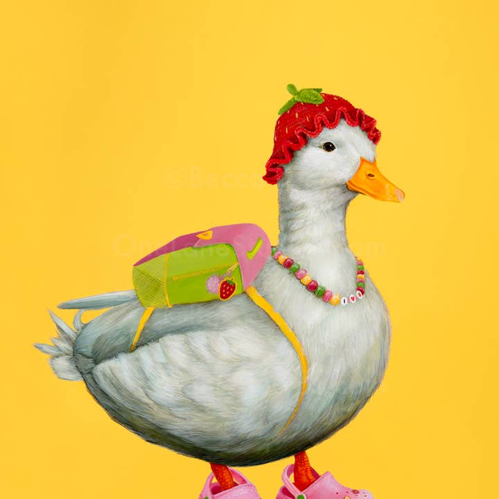 Phoebe (Anka) Tryck för wholesale av One Lane Studios