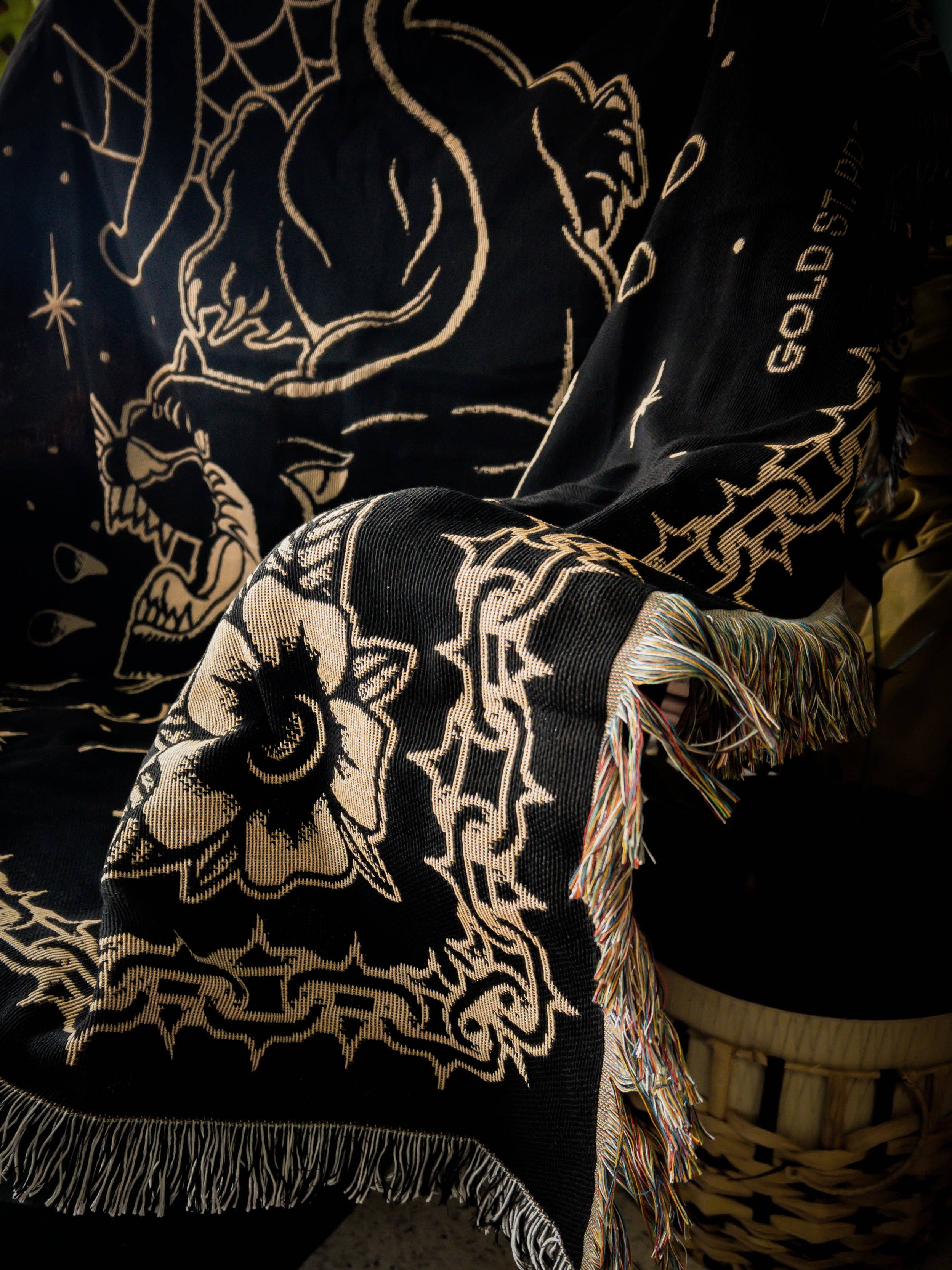 Gold St. Press - Wholesale Throw Blanket - Blue Mountains Panther Blanket3