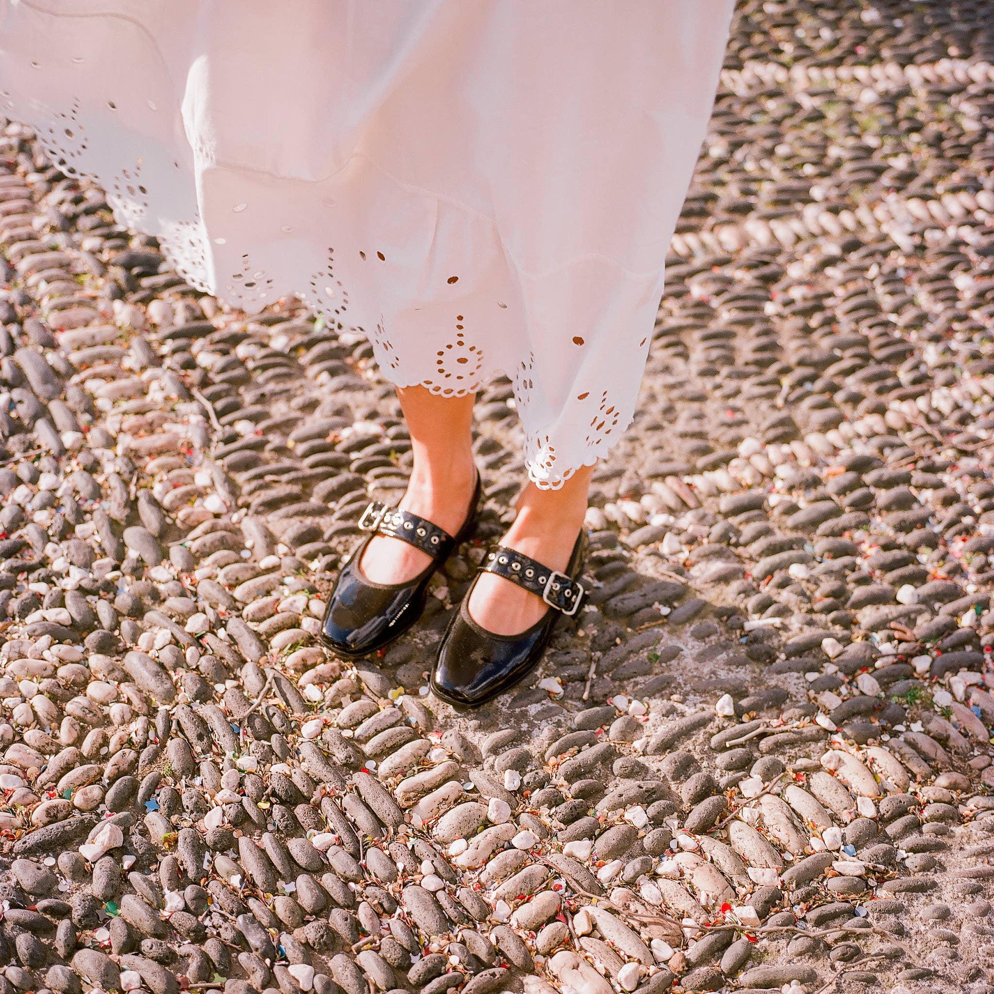 Louisine Ballerina, glossy black for wholesale on Faire1