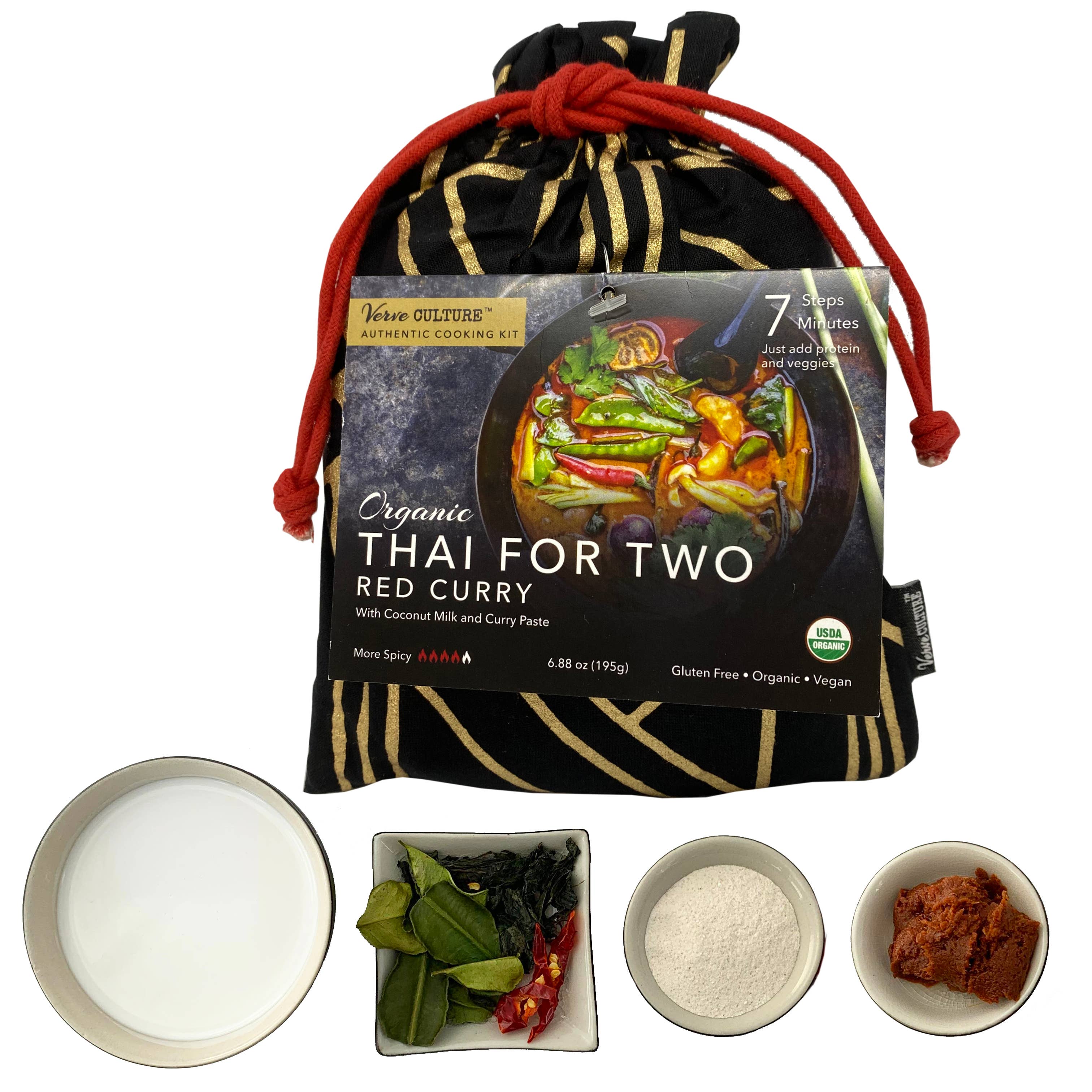 Verve Culture – wholesale DIY food kit – Thai for Two Cooking Kit - Organic Red Curry1